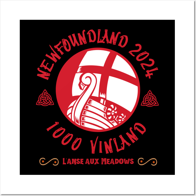 Canada National Historic Site Vinland Newfoundland 2024 T-Shirt Mug Wall Art by SailorsDelight